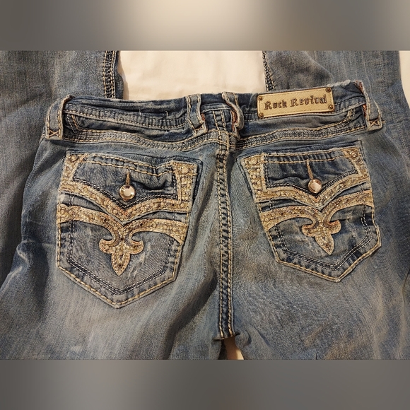 Rock Revival Roselle Embellished Easy Boot Jeans - 30 - Picture 9 of 9